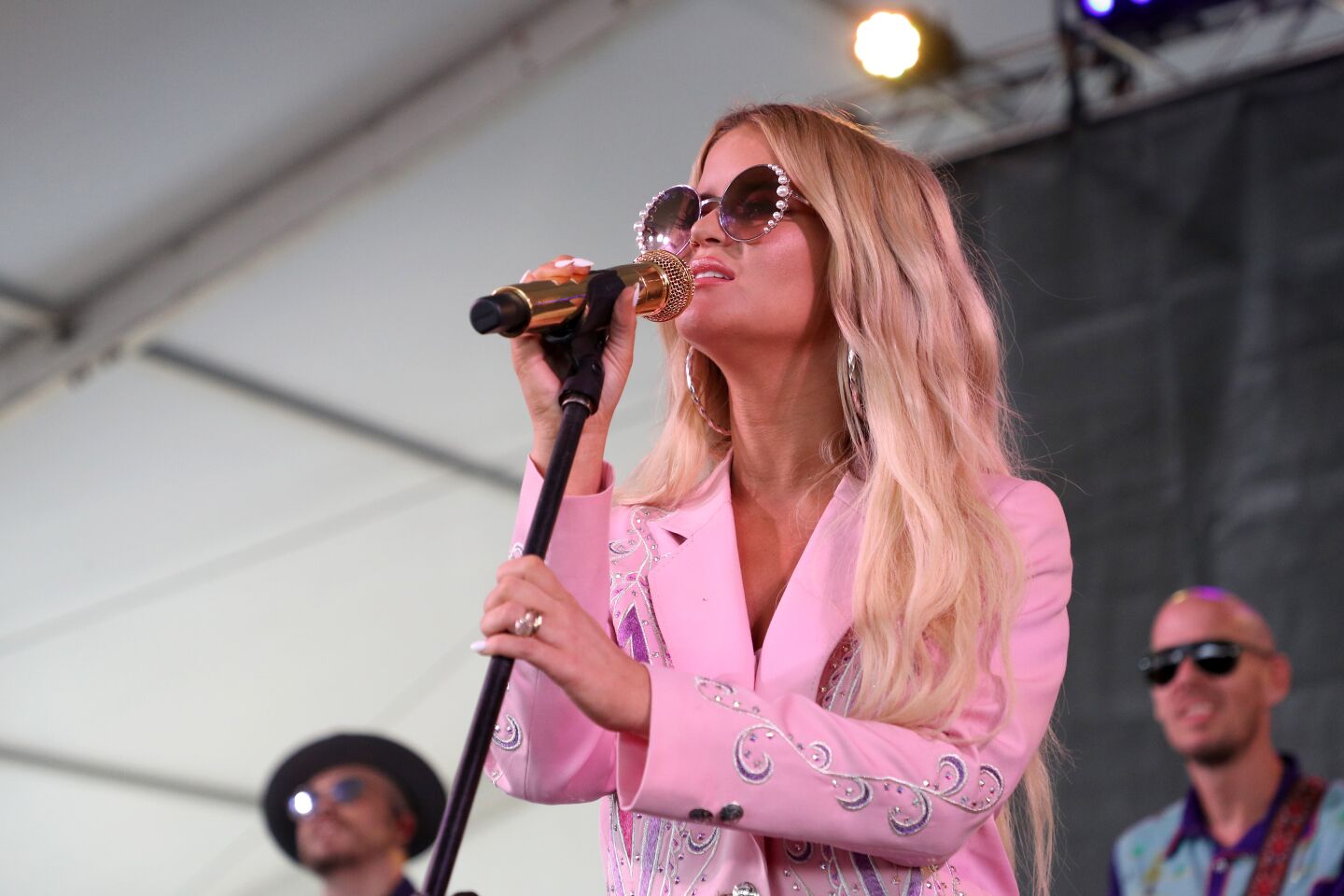 Maren Morris of the Highwomen performs during day one of the 2019 Newport Folk Festival at Fort Adams State Park on July 26, 2019 in Newport, Rhode Island. (Photo by Mike Lawrie/Getty Images)