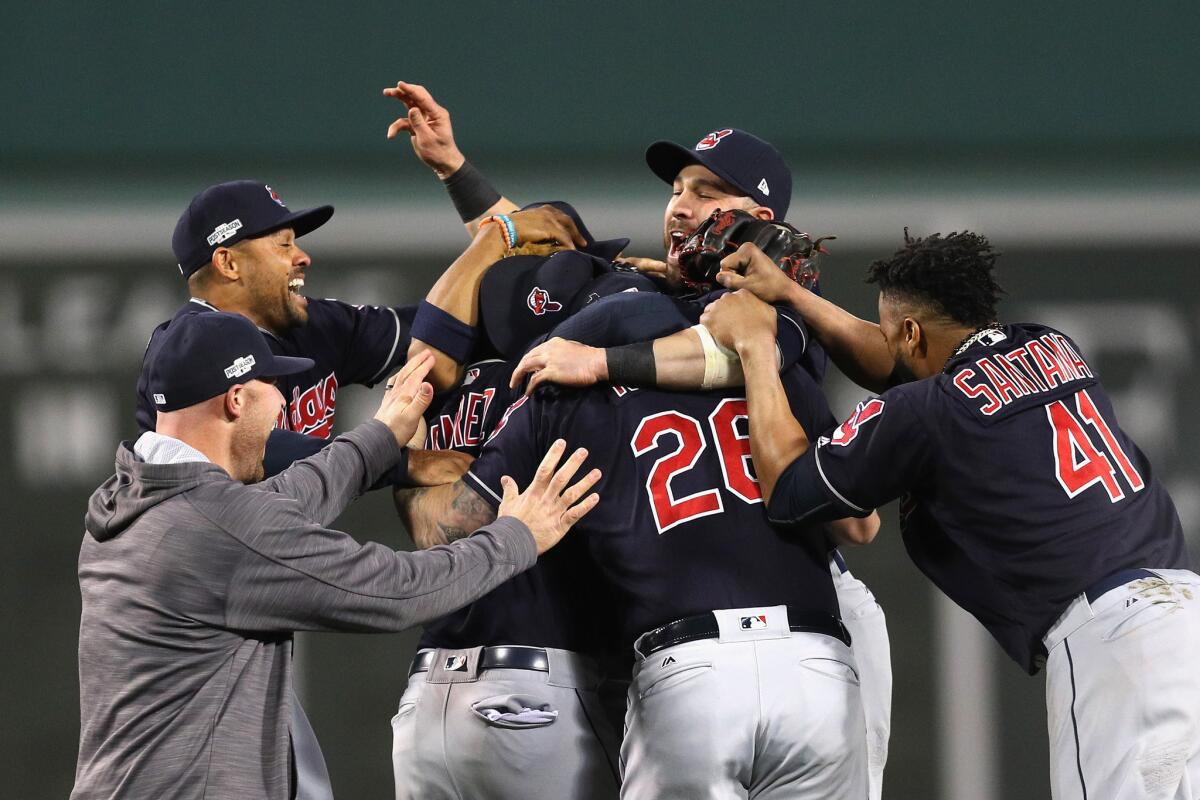 Indians sweep Red Sox and send David Ortiz into retirement - Los