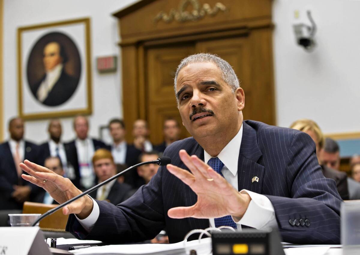 Atty. Gen. Eric H. Holder Jr. has been asked by President Obama to review guidelines for investigating journalists.