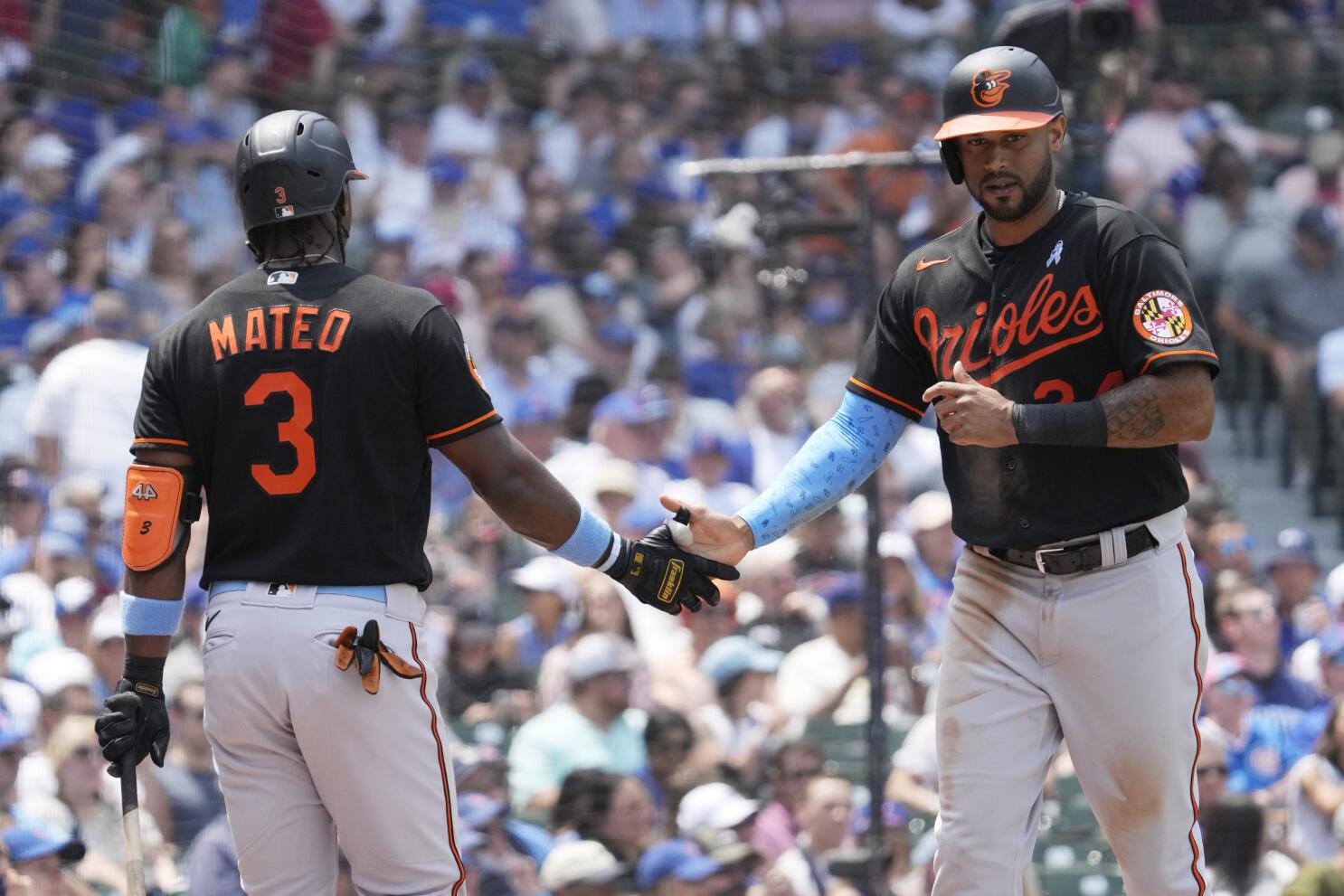 Frazier, Mateo help Baltimore Orioles rally for 6-3 win against