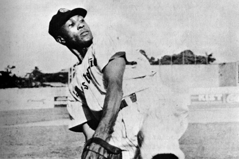 DOMINICAN REPUBLIC - 1937. Chet Brewer, pitcher for the Estrellas Orientales.