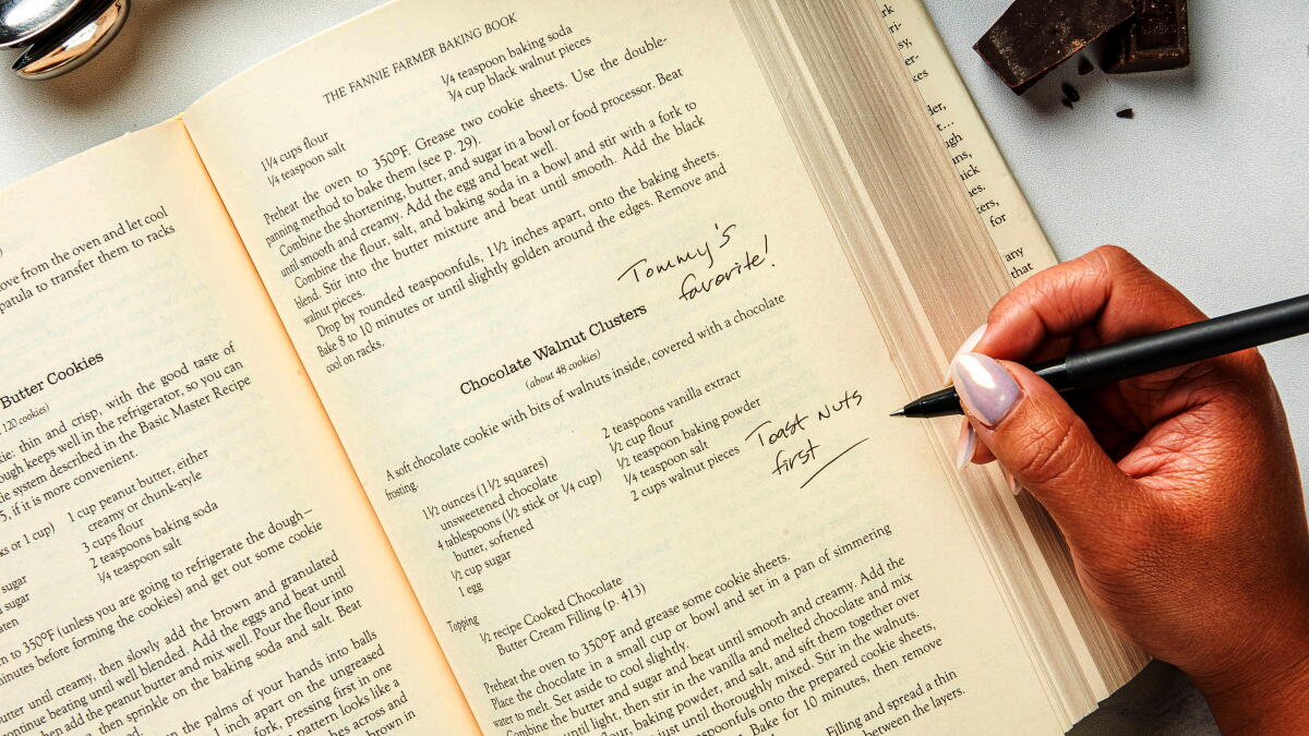 Why writing in your cookbooks can make you a better cook - Vimarsana News