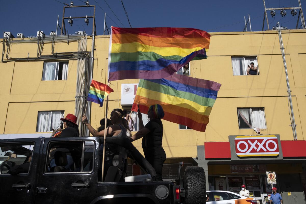 El Desfile del Orgullo LGBTQI+ en Tijuana.