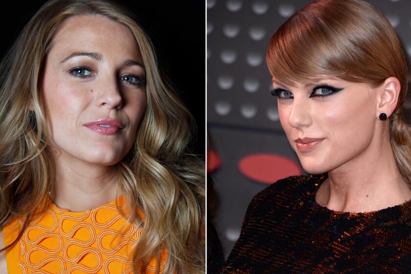 Blake Lively gushes over Taylor Swift after an image she posted is misinterpreted as a jab at the "Shake It Off" singer."