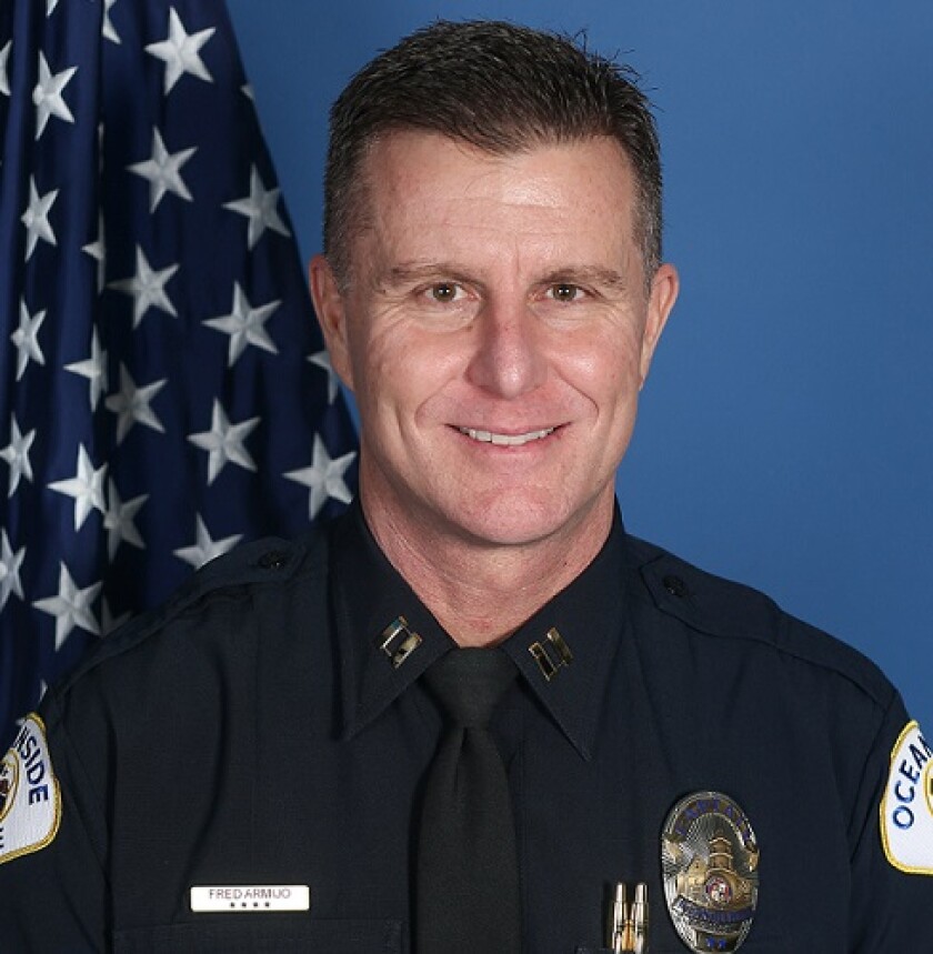 Oceanside Police Chief Fred Armijo