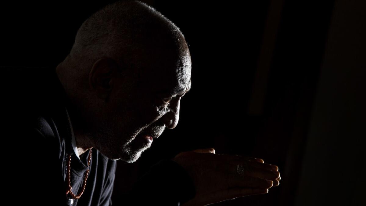 Bill Cosby is photographed in his Los Angeles area home in November 2013.