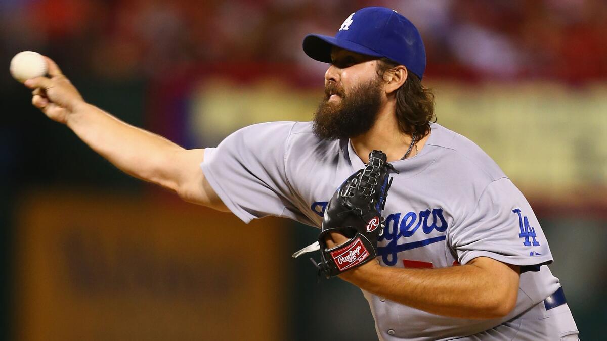 Dodgers reliever Chris Perez was placed on the disabled list Monday because of a sore ankle.