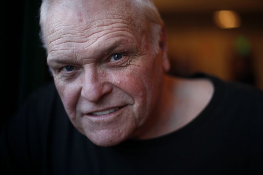 LOS ANGELES, CA - NOVEMBER 07, 2013: Actor Brian Dennehy after he did a run through with a script for "The Steward of Christendom" at the Mark Taper Forum annex on NOVEMBER 07, 2013. He stars as a former Dublin, Ireland police officer confined to a mental institution. ( Bob Chamberlin / Los Angeles Times )