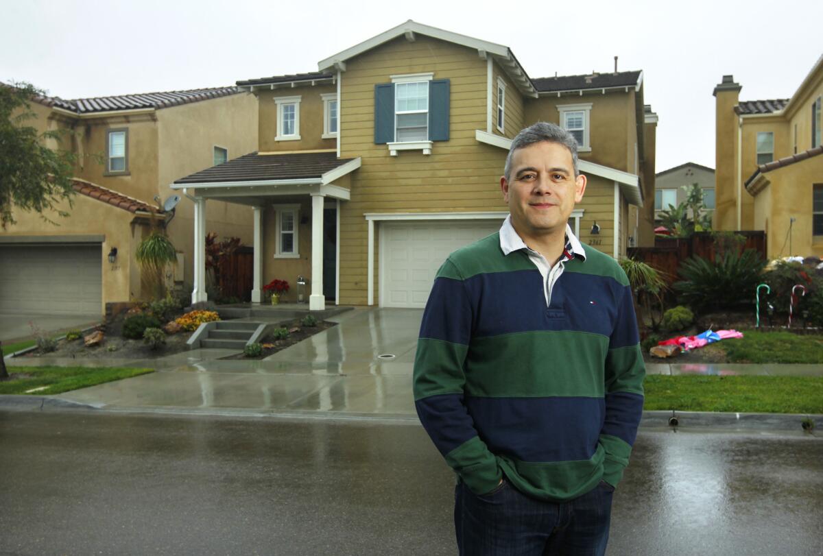 Ricardo Soto and his family bought their Chula Vista home in September with the help of Unison, a company that will provide part of the down payment on a home in exchange for some of the home's future price appreciation.