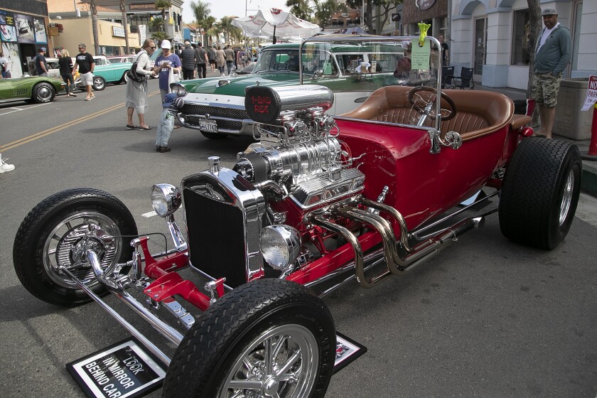 A 1923 T-Bucket at the 20th annual Beachcruisers Saturday event in Huntington Beach.