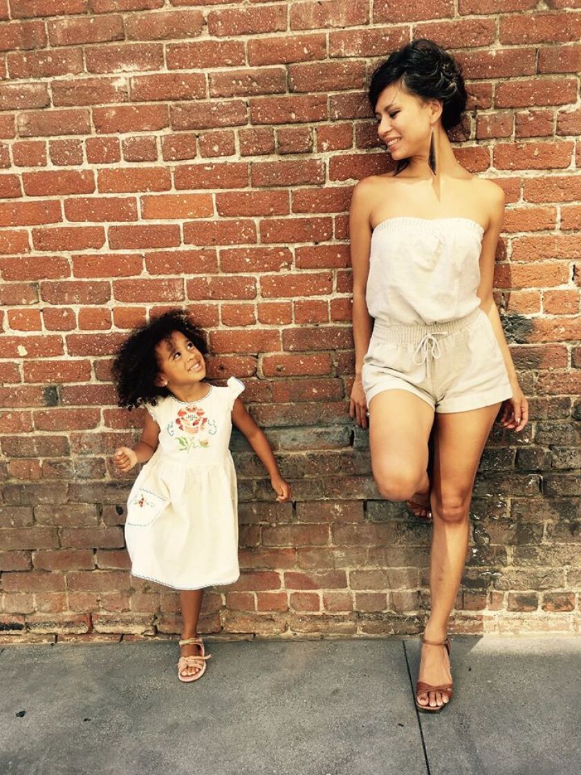Oriel María Siu e sua figlia Suletu Ixakbal