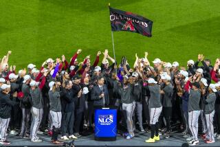 The Arizona Diamondbacks celebrate their win against the Philadelphia Phillies on Oct. 24, 2023.