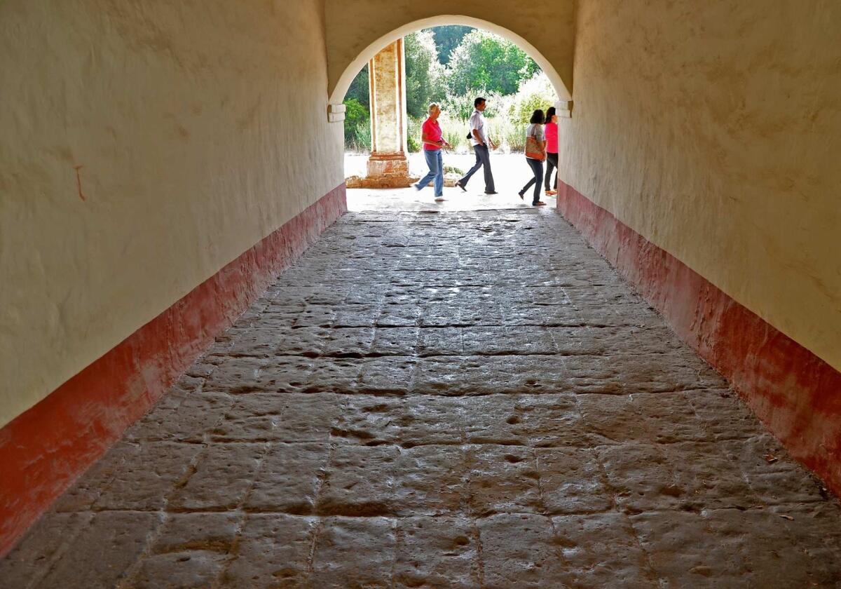 La Purisima Mission State Historic Park in Lompoc is reportedly "the most completely restored mission in California"