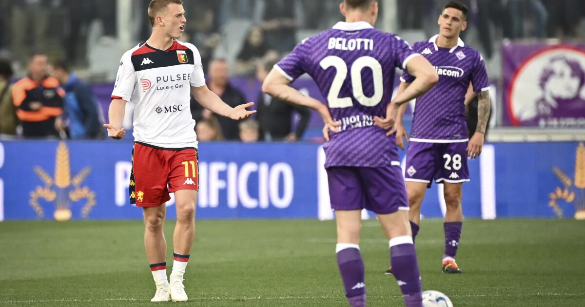 La Fiorentina se bat pour faire match nul avec Gênes et l’Atalanta concède le nul à Vérone