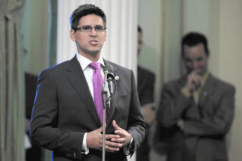 Henry Perea, D-Fresno, resigned from the Assembly to purse a lobbying job.