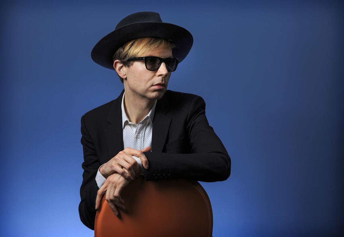 Beck's "Morning Phase" is nominated for album of the year at Sunday's Grammy Awards.