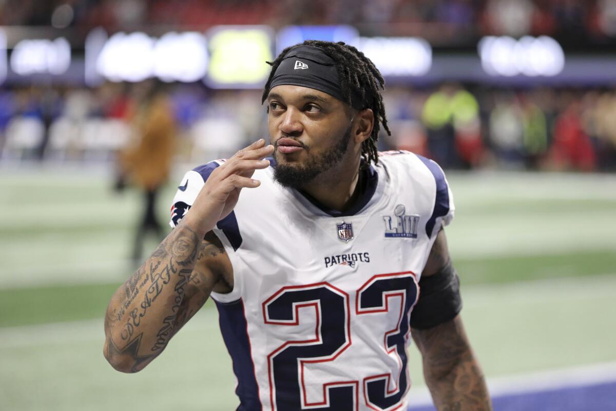 New England Patriots safety Patrick Chung