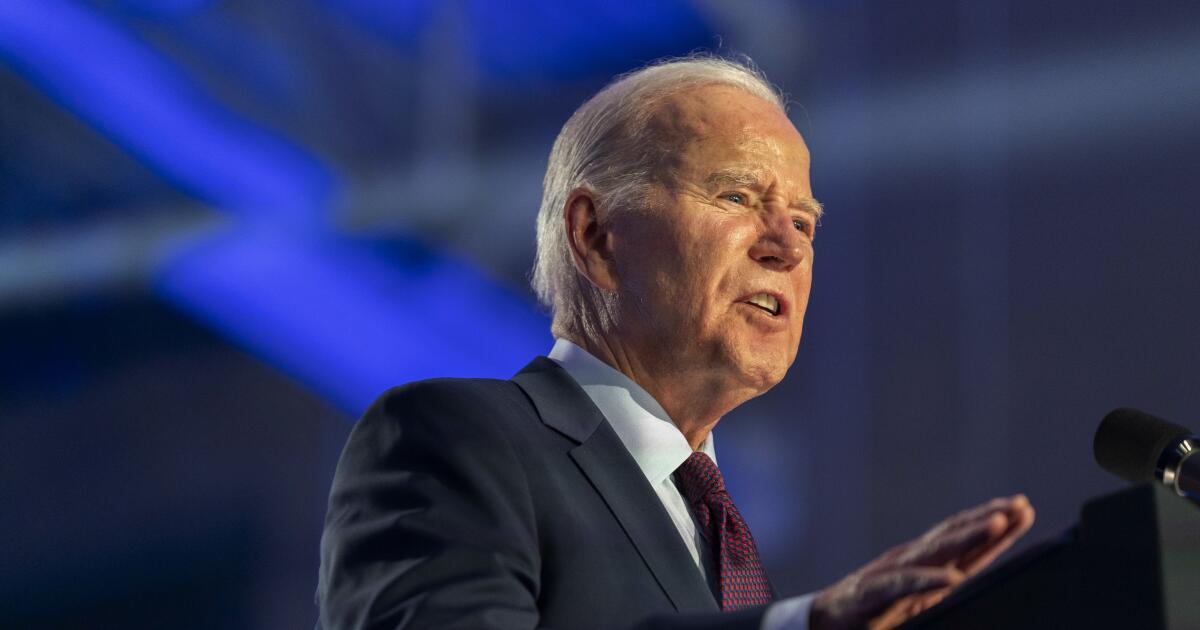 Opinion: Age matters. Which is why Biden’s age is his superpower