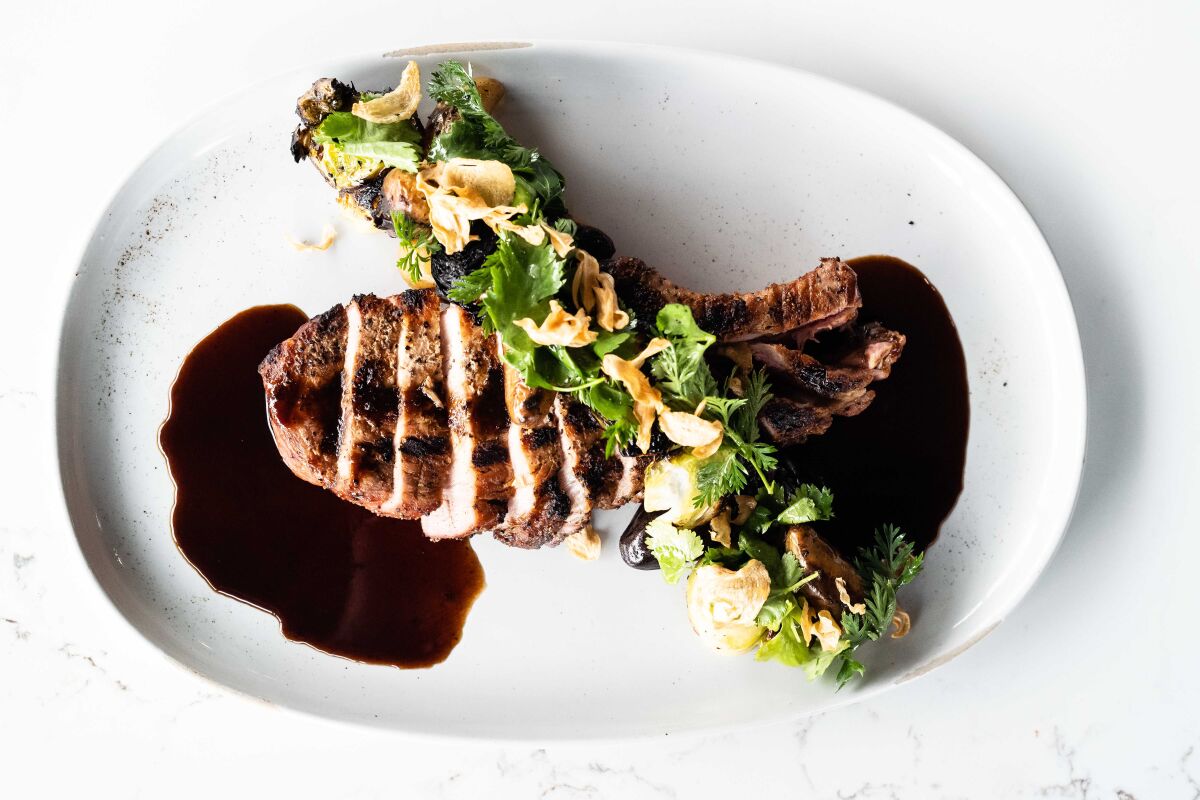 Duroc Pork Chop from Fort Oak.