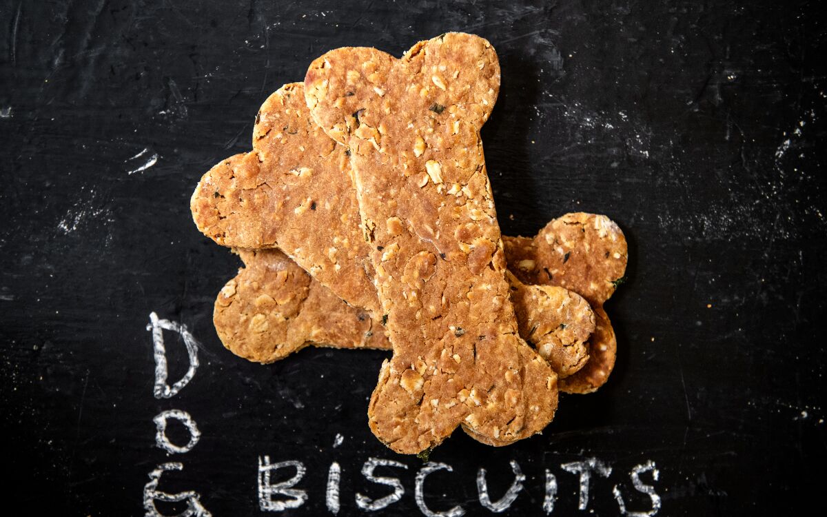 Dog biscuits from Bon Temps chef-owner Lincoln Carson.