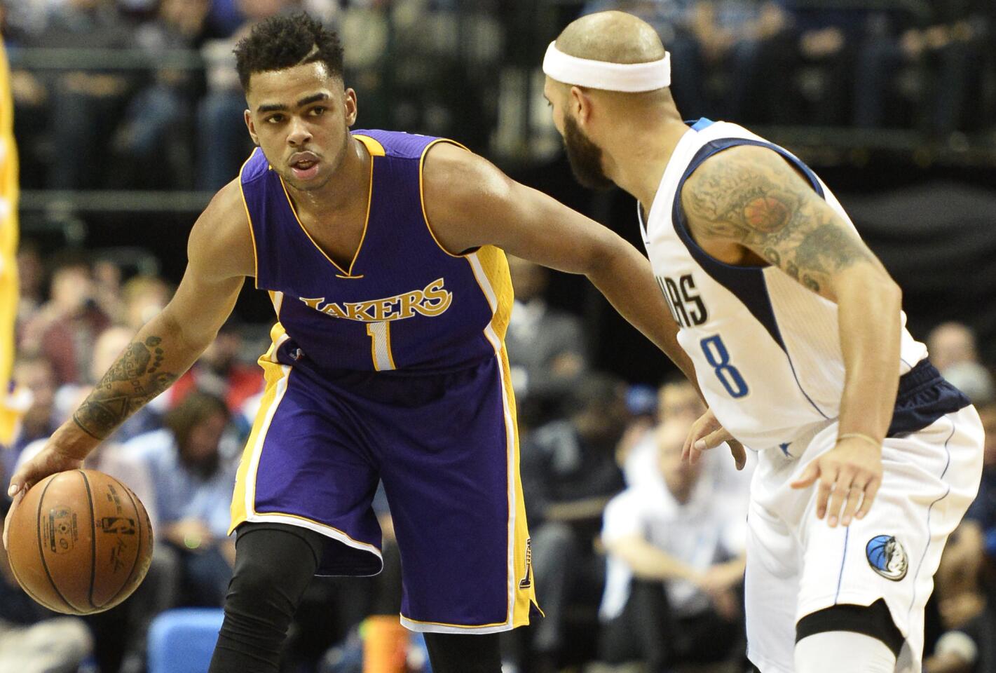 D'Angelo Russell, Deron Williams