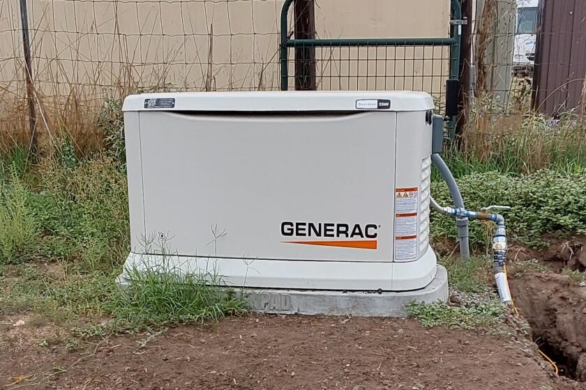 22kw generator Sue Robinson received from SDG&E