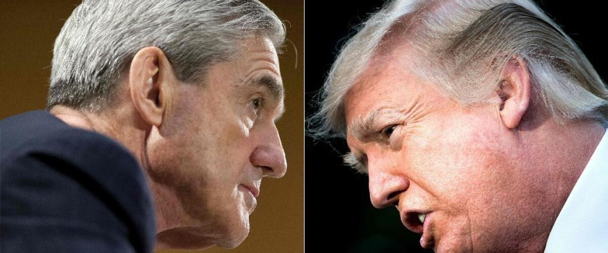 Robert S. Mueller III is accused by President Trump of conducting "the greatest witch hunt in American History."