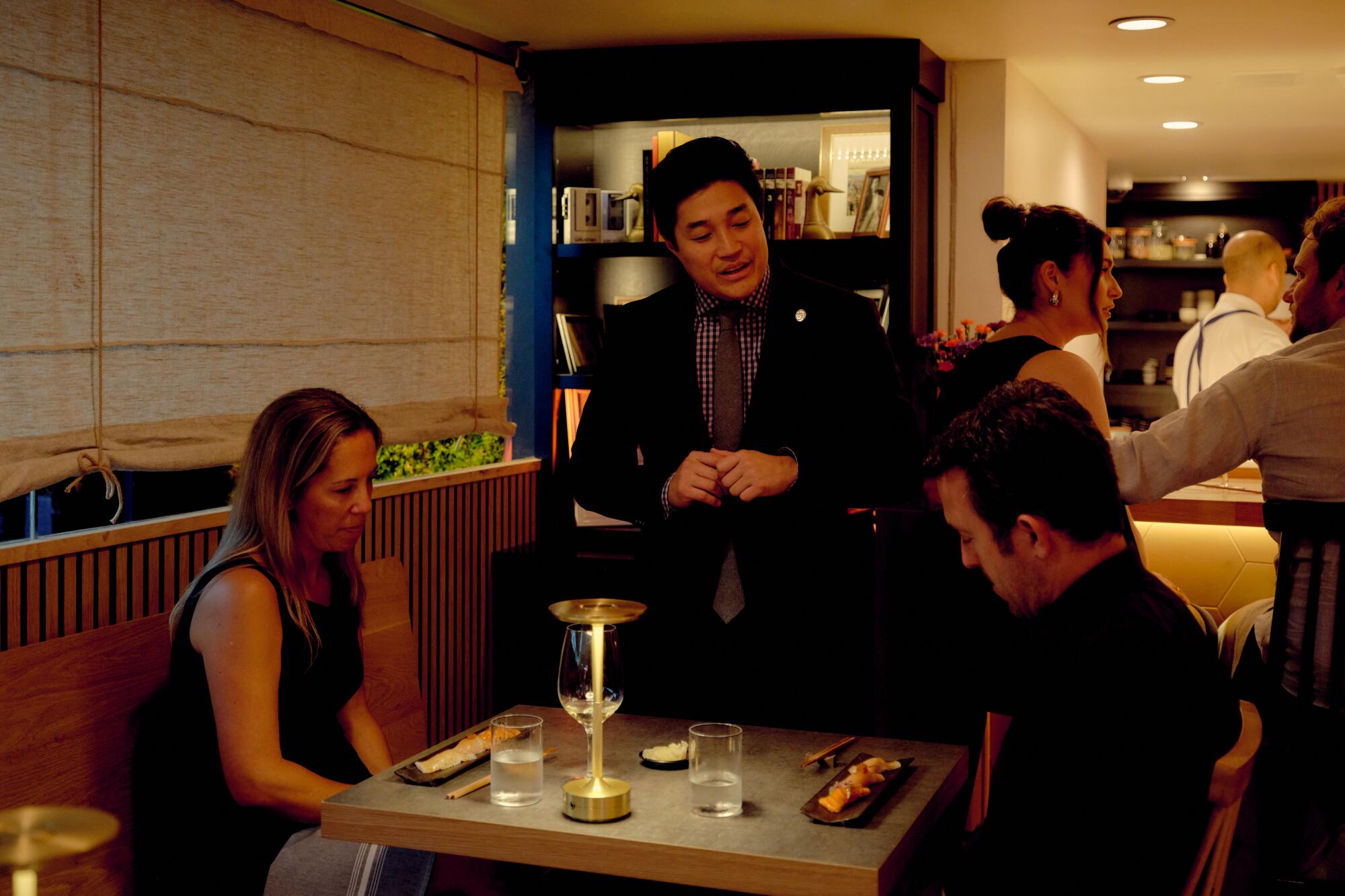 Sushi Note's team of sommeliers guide diners through the combinations.