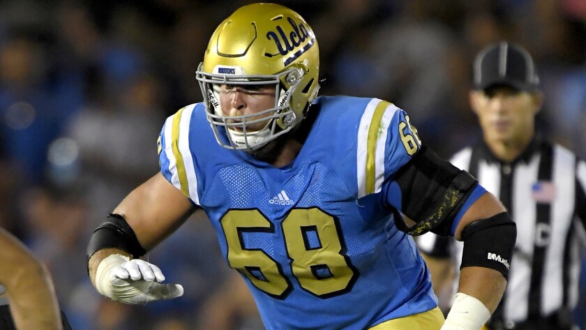 Tackle Conor McDermott is the second son of Deborah and Kevin McDermott to play for UCLA.