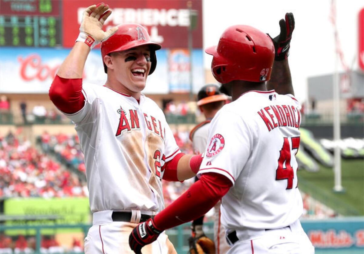 Mike Trout will likely bat second in the Angels' lineup - NBC Sports