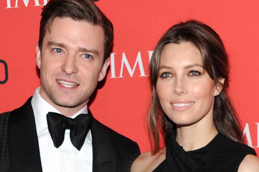 Justin Timberlake helped pregnant wife Jessica Biel celebrate her 33rd birthday on Tuesday.