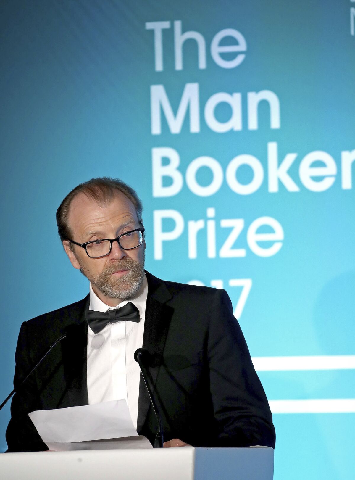 Man Booker prize winner George Saunders