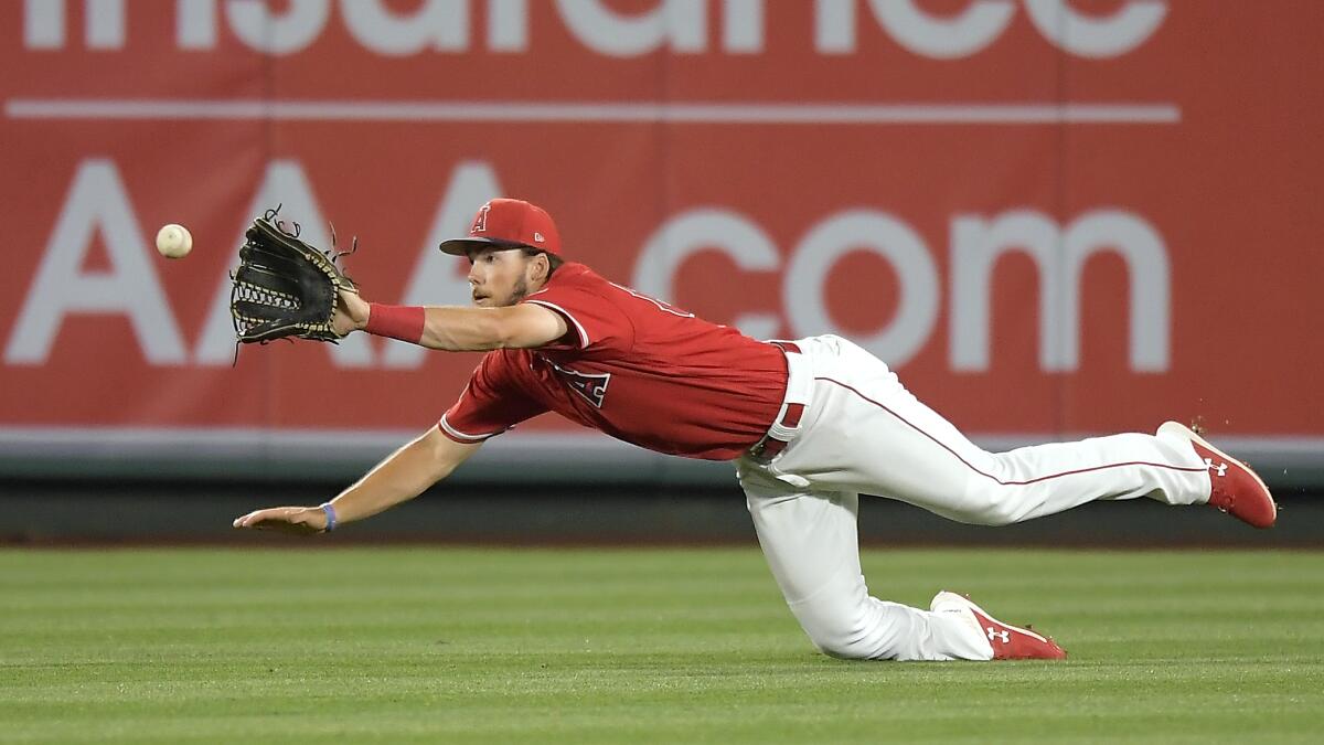 Angels call up top prospect Brandon Marsh to help depleted outfield 