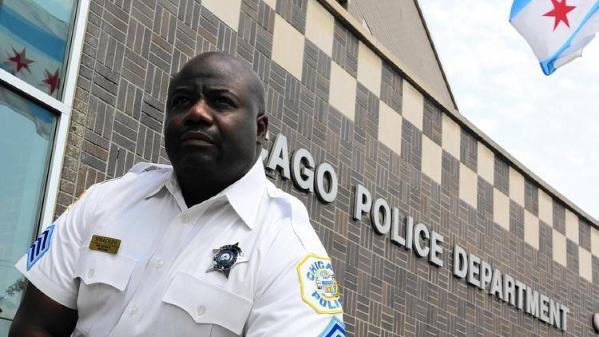 Chicago Police Sgt. Ernest Spradley says he was pulled over by a white officer who cussed at him before knowing he was a police officer.