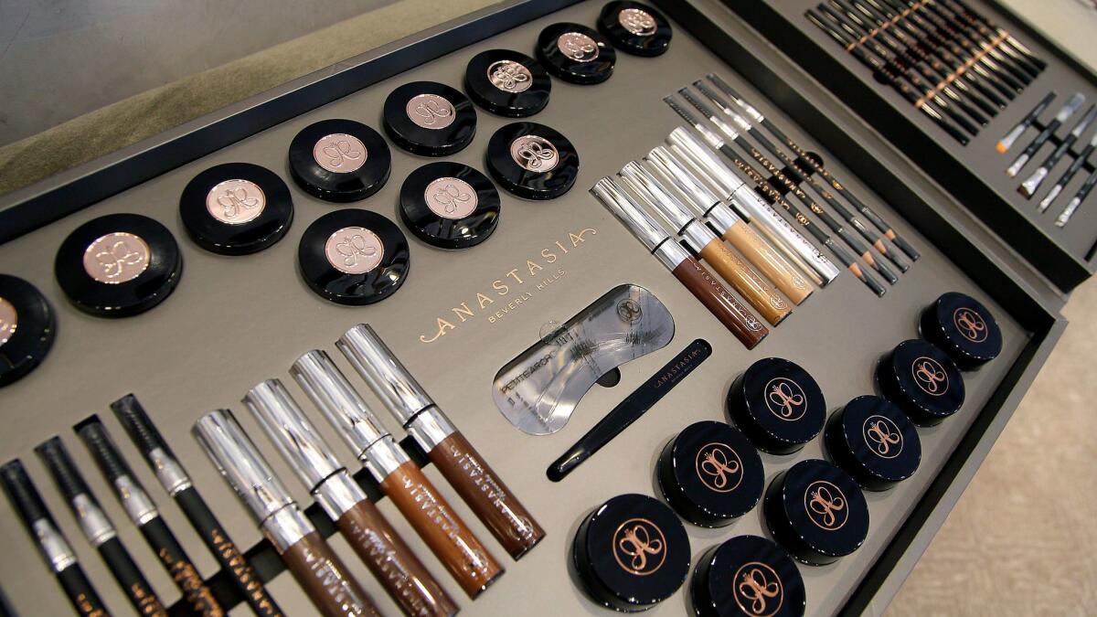 Eyebrow artist Anastasia Soare is celebrating the 20th anniversary of Anastasia Beverly Hills. After the initial success of her eyebrow business, a makeup line was added in 1998 as well as a foundation in 2012 to fund beauty school for underprivileged young adults.
