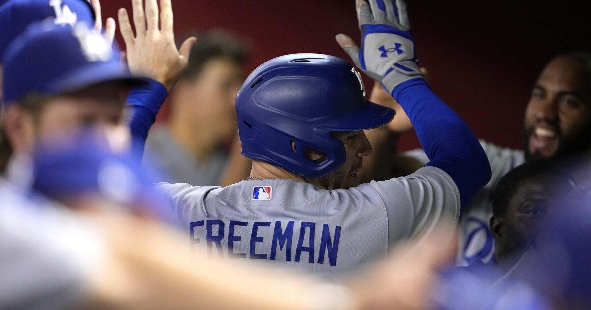 Why Freddie Freeman feels more settled this year with Dodgers