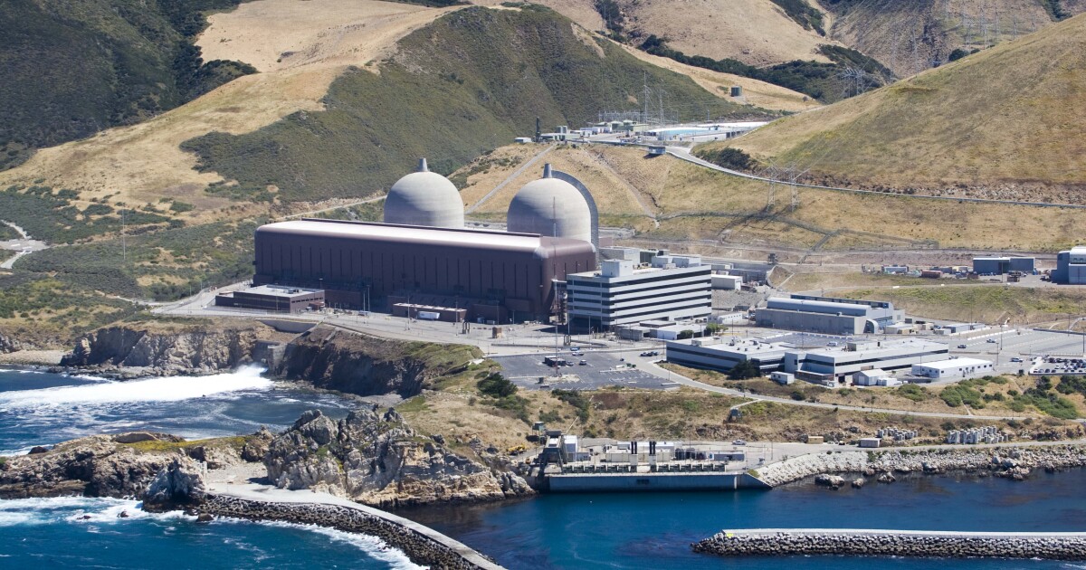 California could lend PG&E $1.4 billion to save Diablo Canyon nuclear plant