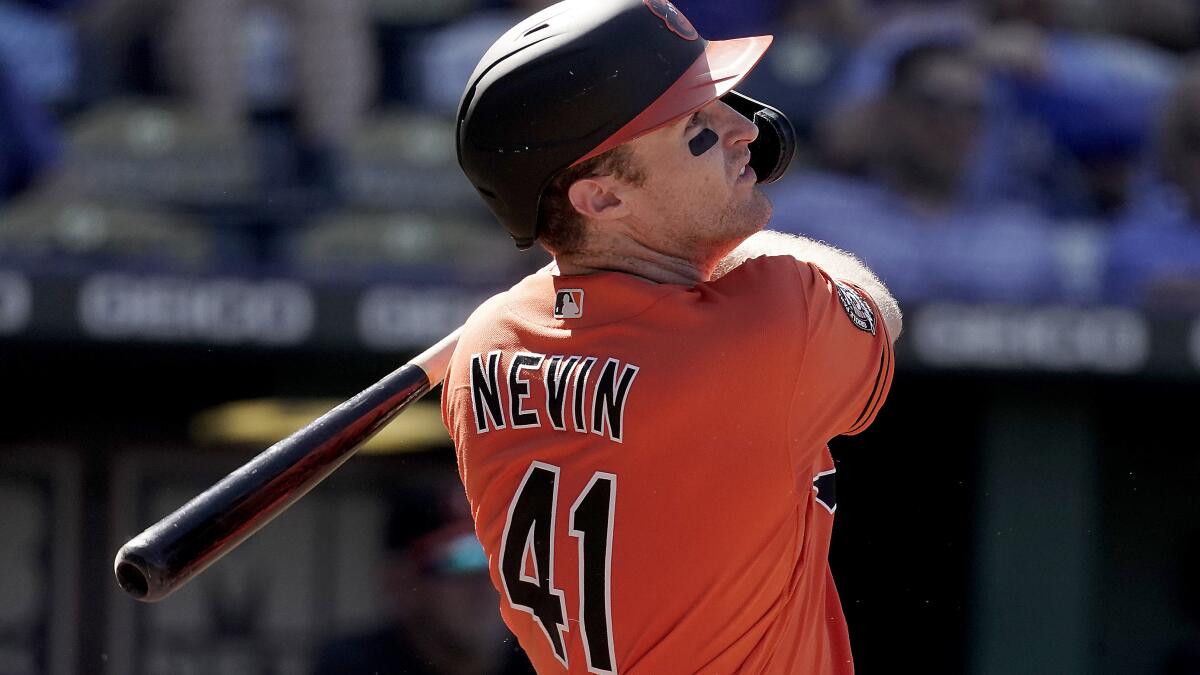 Nevin's 3-run homer lifts Orioles over Royals 6-4 - The San Diego