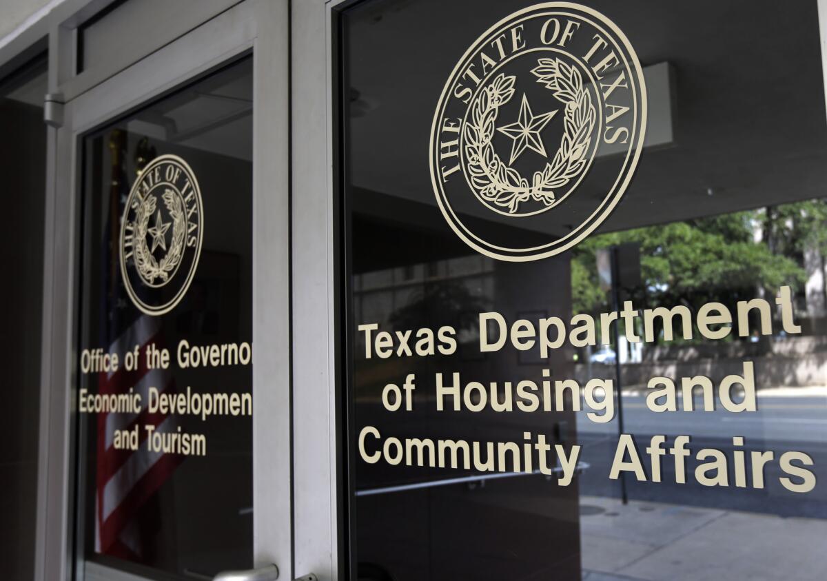 On Wednesday the justices were urged by lawyers for the Texas Department of Housing and Community Affairs to hold that, unlike other civil-rights laws, the 1968 Fair Housing Act targets only intentional discrimination and not policies that have a "disparate impact" on minorities.