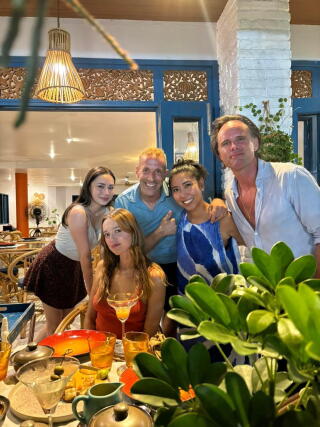 Koh Samui, Thailand-Kanokkorn Lamlert and Patrick Moukarzel, owners of the