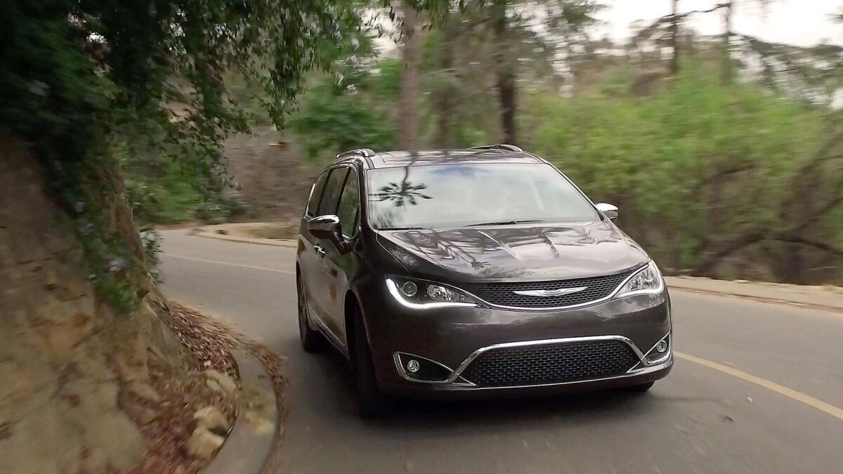 Chrysler Pacifica minivan