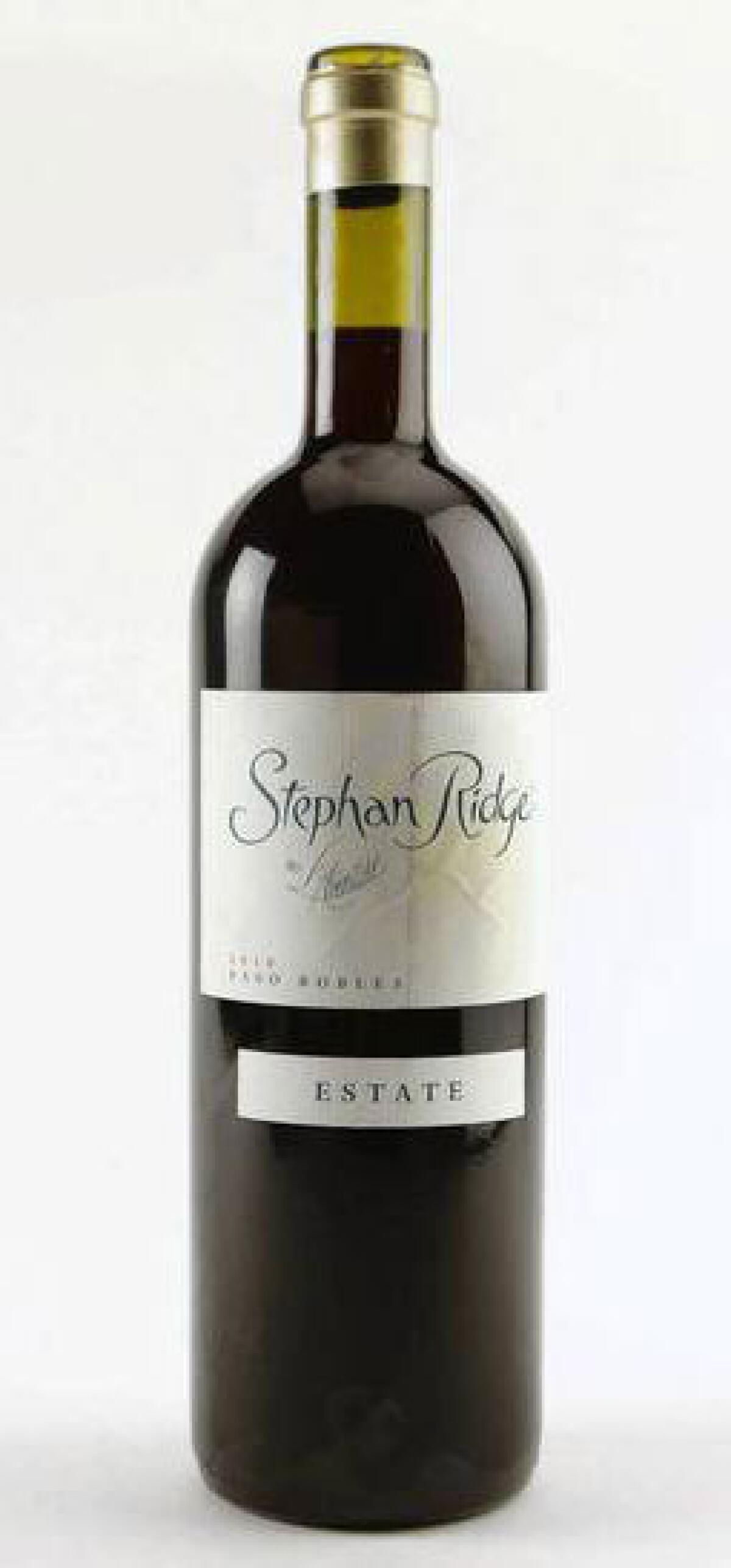 2010 Stephan Vineyards ‘Stephan Ridge by L’Aventure’: Wine of the Week