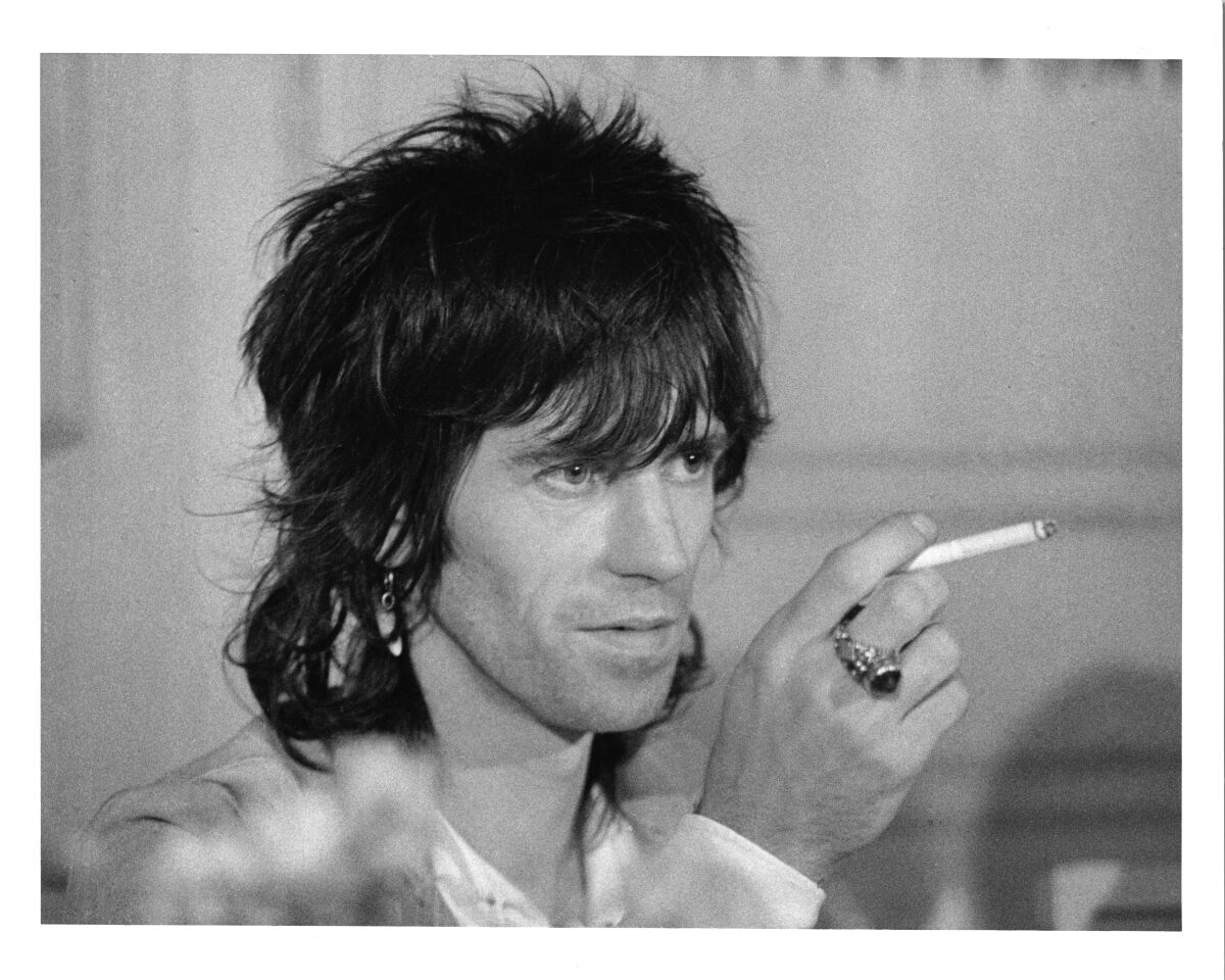 Rolling Stones guitarist Keith Richard is photographed in 1969.