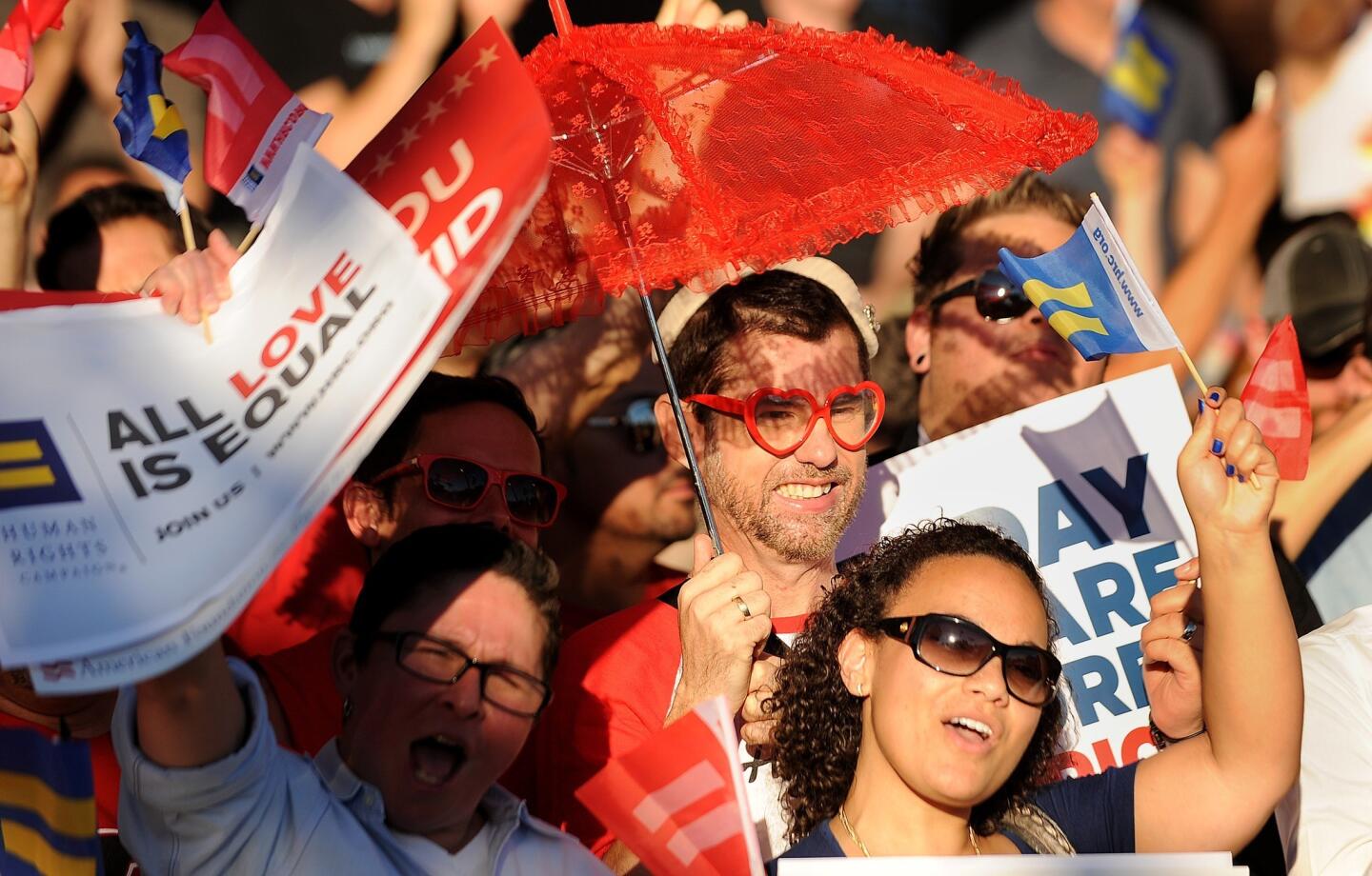 Rally in West Hollywood