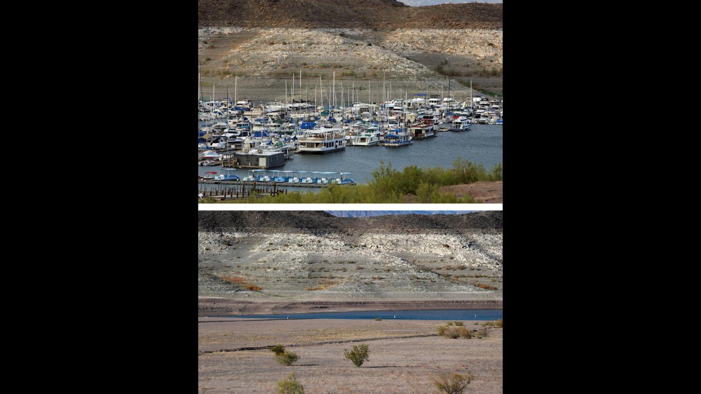 Lake Mead, 2007 and 2014