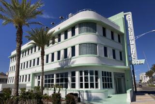 The exterior of the Streamline Hotel is seen in Daytona Beach, Fla., on Friday, Jan 27, 2023. The Streamline Hotel, which opened in 1941 and was recognized as the birthplace of NASCAR because of its history of hosting meetings between drivers and officials, has once again become an icon near the famous beach. (AP Photo/Mark Long)