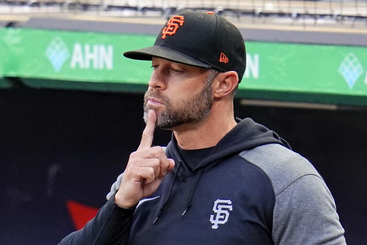 SFGiants on X: Gabe Kapler's cap from today is headed to the