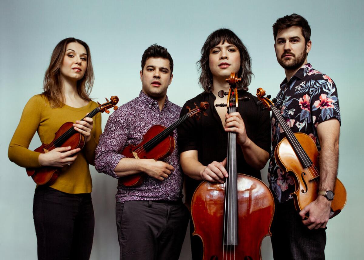 New York's Attacca Quartet will perform in La Jolla as part of the 2021 edition of SummerFest.