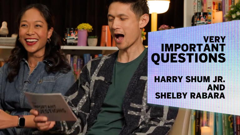 Dave Rabara Harry Shum Jr. and Shelby Rabara talk writing, eating and dancing ...