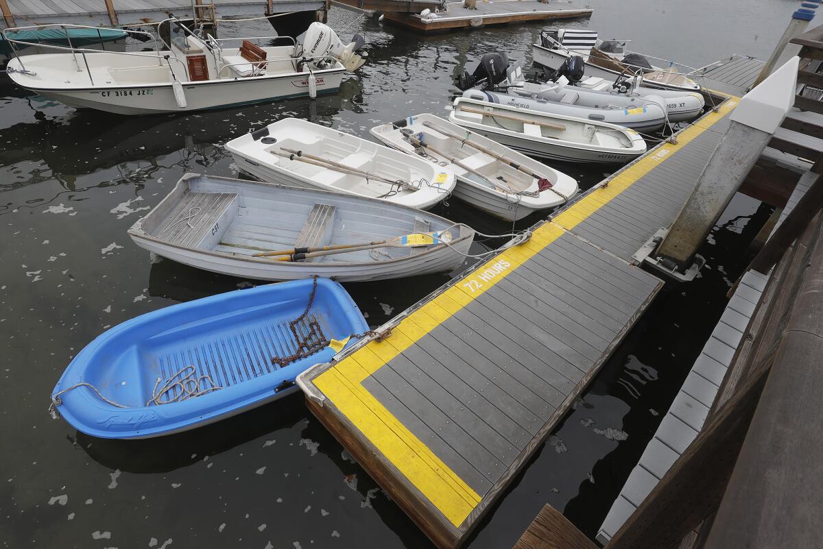 The city of Newport Beach is replacing and reconfiguring the floats at 10 of the city's public piers.